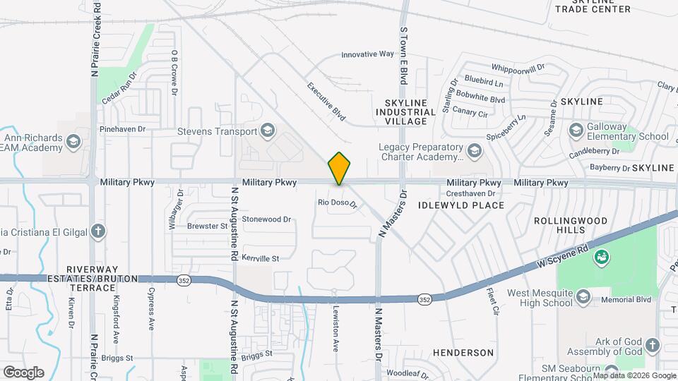 3611 Rio Blanco Dr Map and Location Details