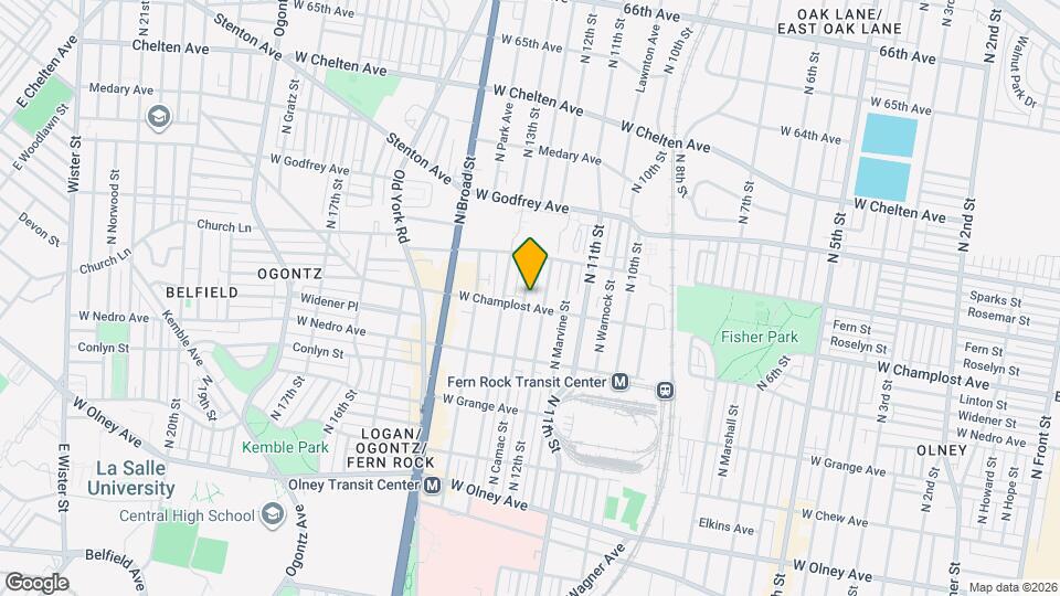 6007 N Camac St, Unit 2 Mapa y Detalles de la Ubicación