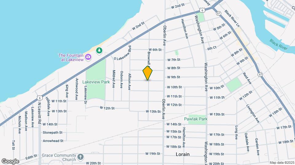1301 W 9th St Mapa y Detalles de la Ubicación