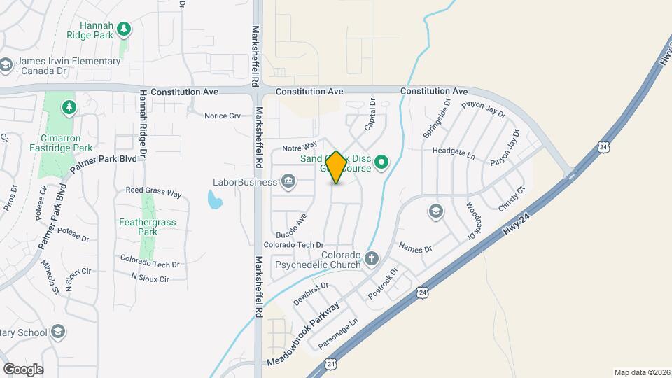 2017 Capital Dr Map and Location Details