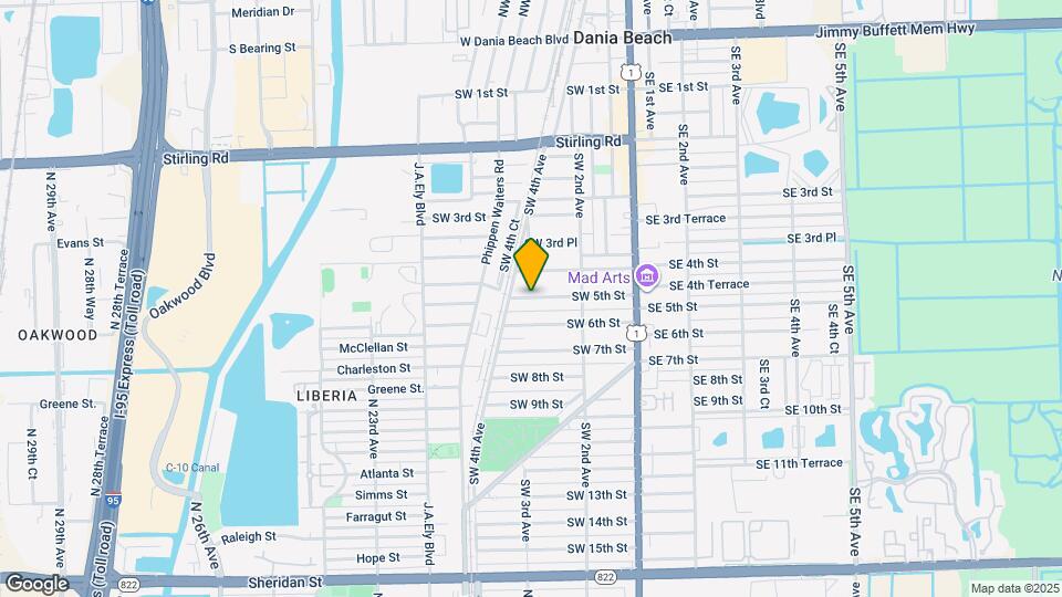 247 SW 5th St Map and Location Details