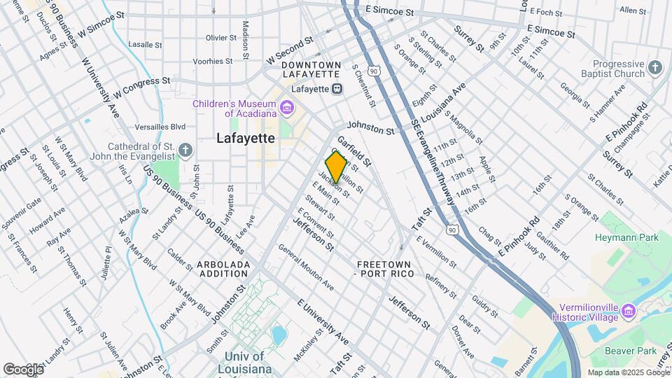 411 Gordon St Mapa y Detalles de la Ubicación