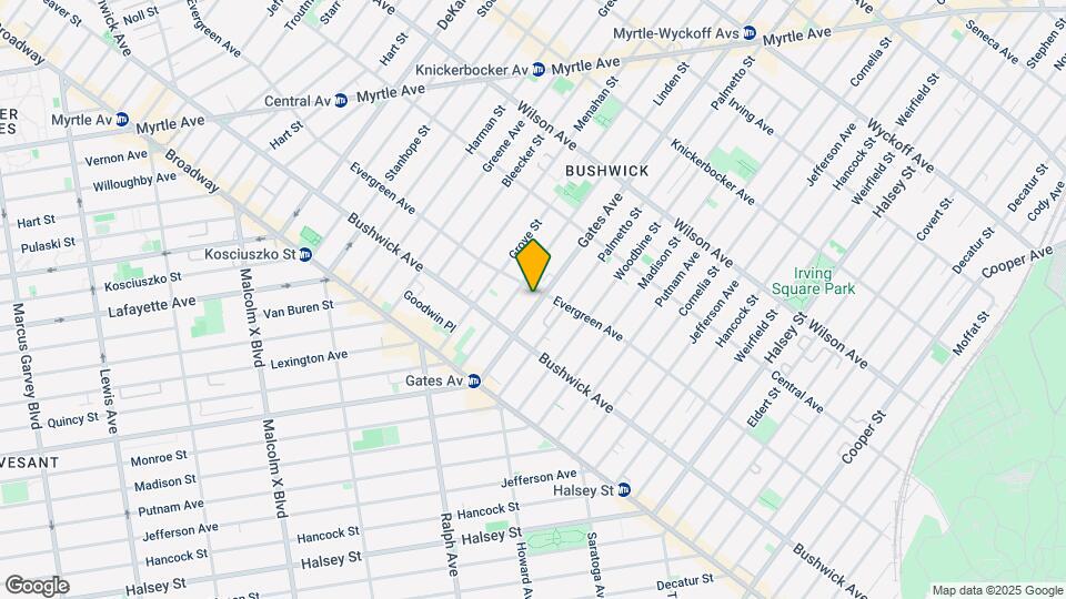 1183 Gates Ave Mapa y Detalles de la Ubicación