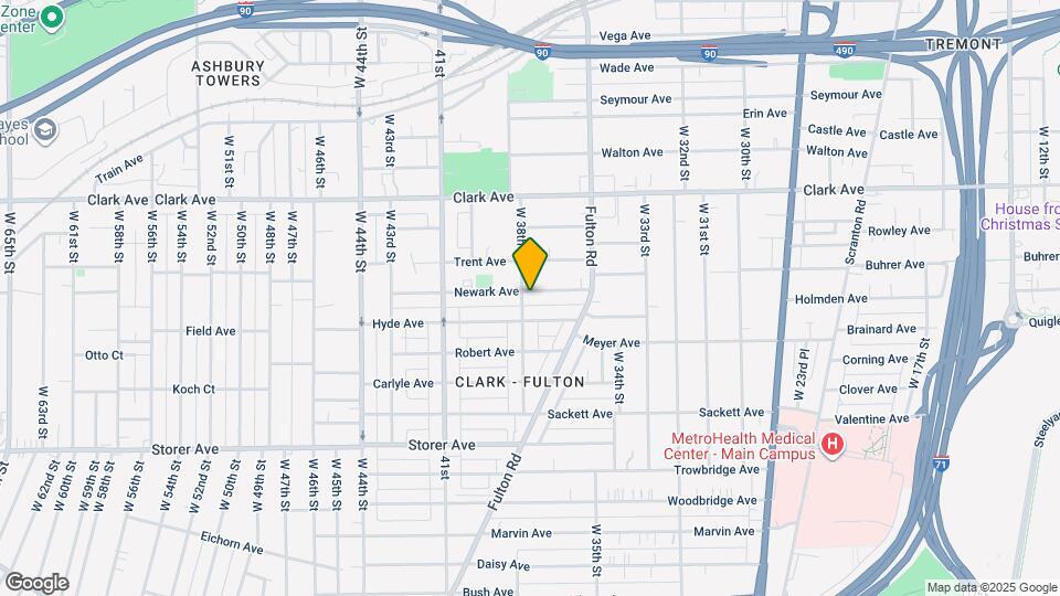 3733 Newark Ave Map and Location Details