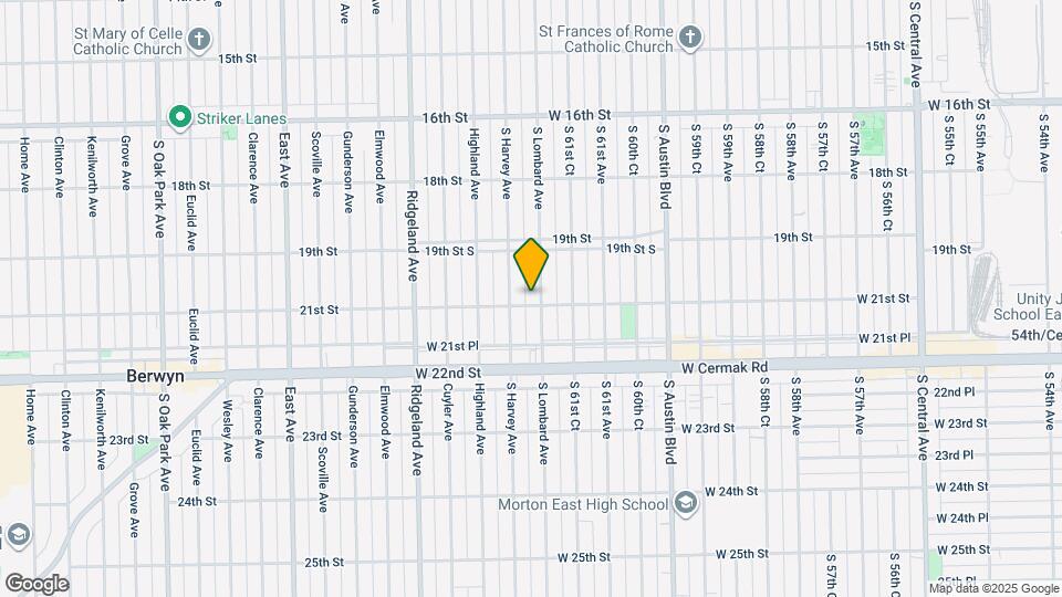 1942 Lombard Ave Map and Location Details