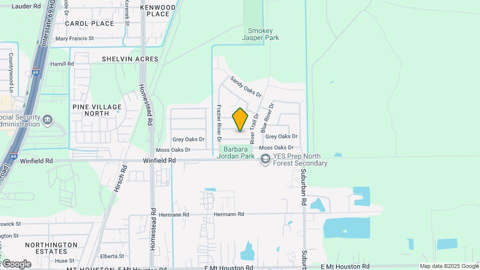 6511 Grey Oaks Dr Map and Location Details