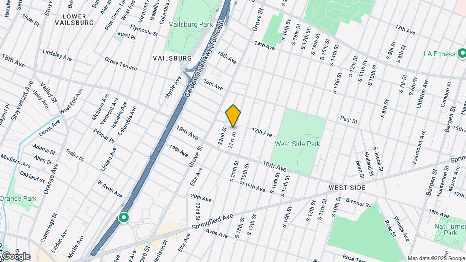 233 21st St, Unit 2 Mapa y Detalles de la Ubicación