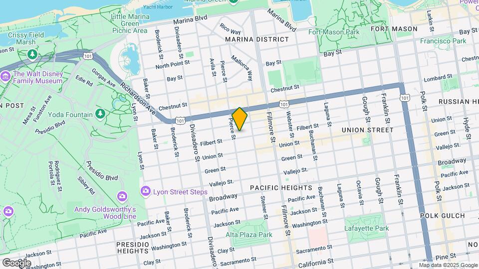2370 Filbert St Mapa y Detalles de la Ubicación