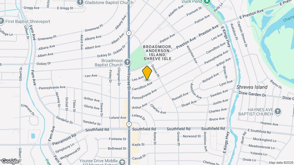 274 Carrollton Ave Map and Location Details