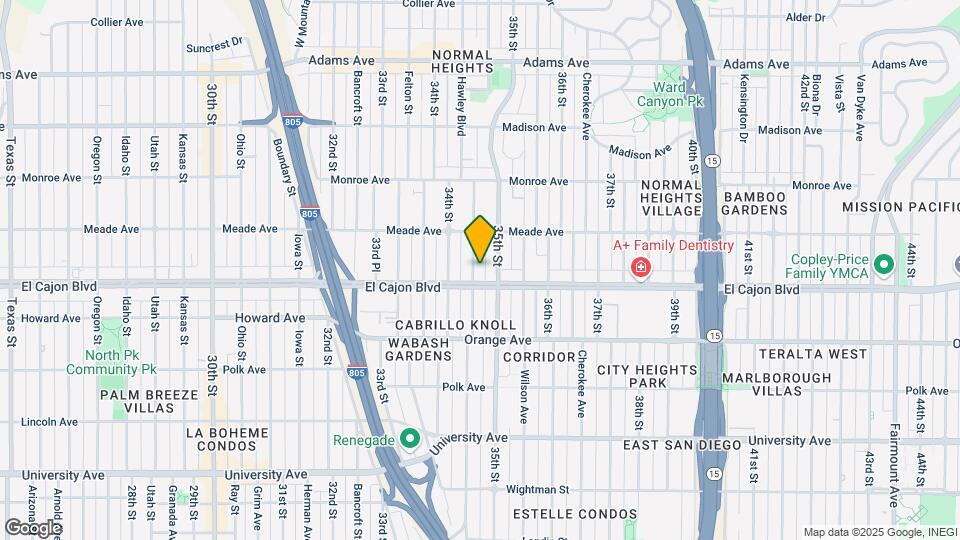4327 Swift Ave Mapa y Detalles de la Ubicación