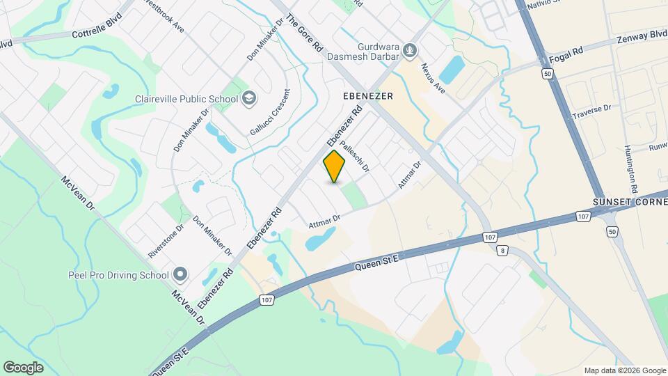 38 Crystalview Crescent Map and Location Details