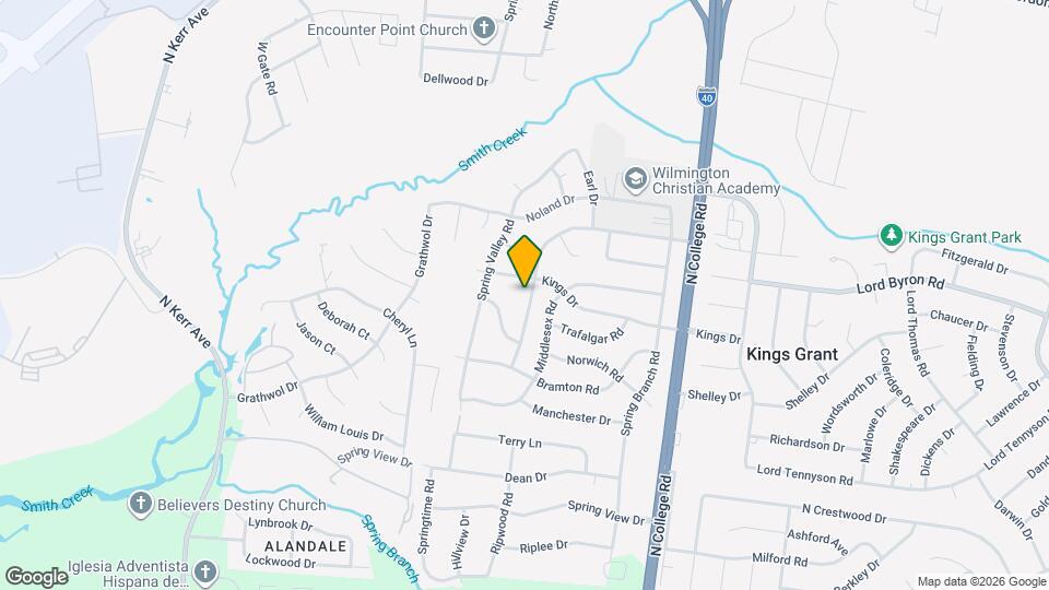 1105 Kenningston St Map and Location Details