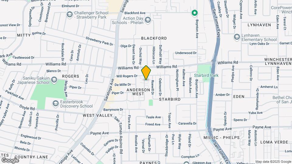 1068 Ranchero Way Map and Location Details