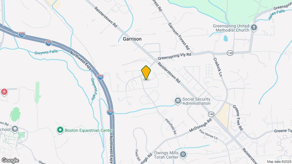 8012 Valley Manor Rd, Unit Apt 3D Map and Location Details