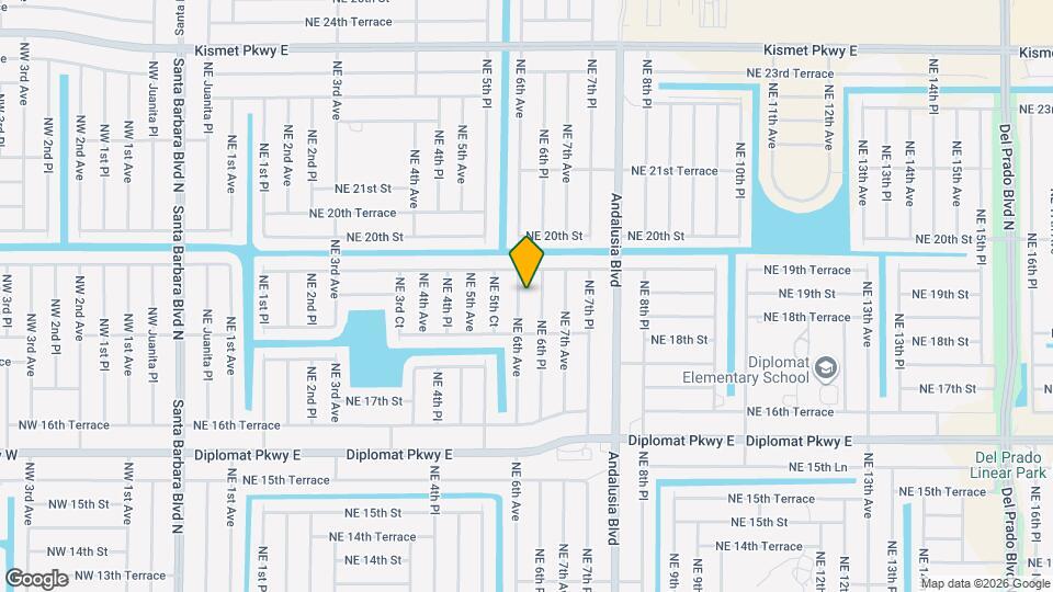 1901 NE 6th Ave Map and Location Details