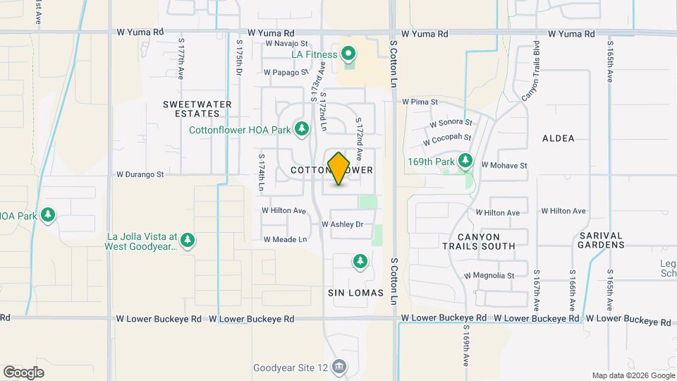 17244 W Elizabeth Ave Map and Location Details