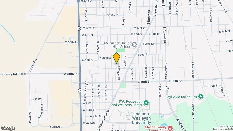 3650 S Wigger St Mapa y Detalles de la Ubicación