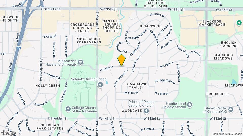 16403 W 139th St Map and Location Details