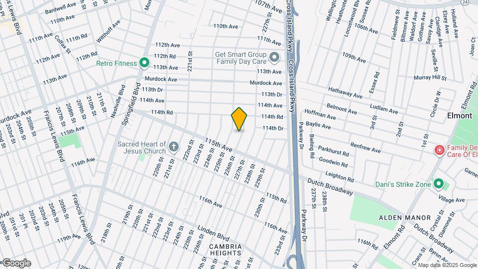 114-60 226th St Map and Location Details