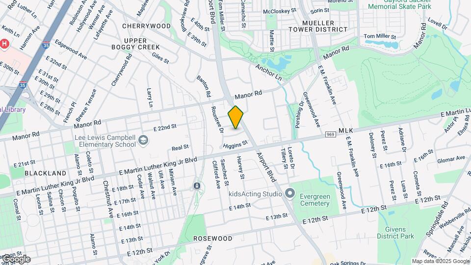 2940 Eckert St Mapa y Detalles de la Ubicación