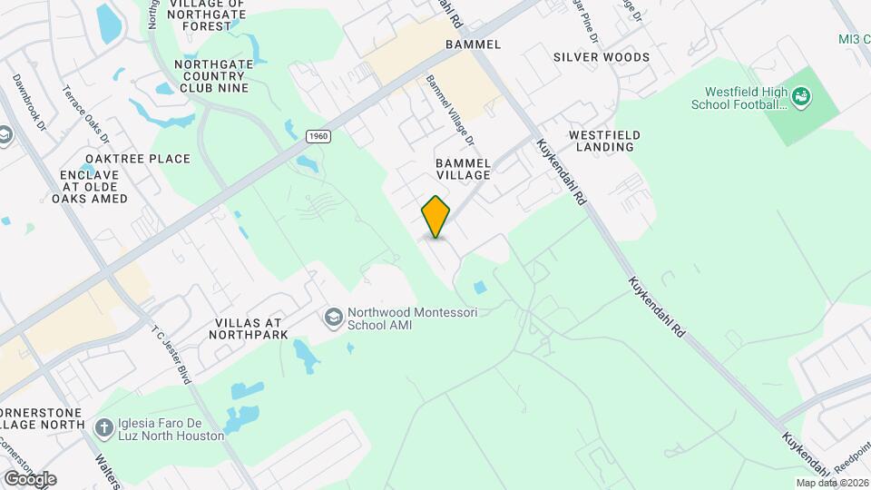 15458 Bammel Oaks Ct Map and Location Details