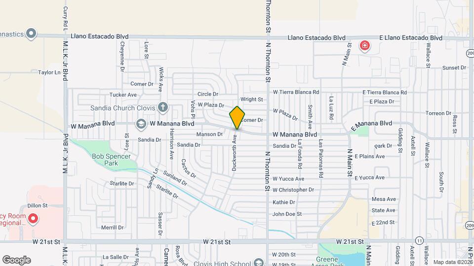 2821 Duckworth Ave Mapa y Detalles de la Ubicación