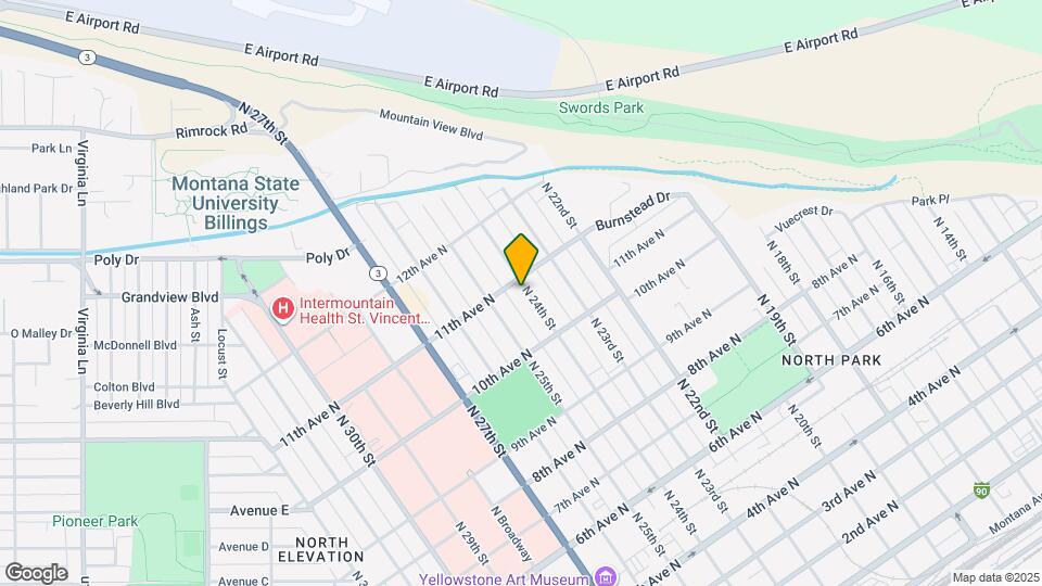 1042 N 24th St Map and Location Details