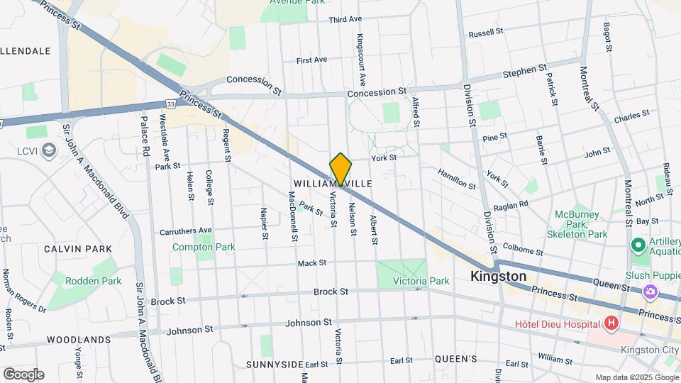 652 Princess St Map and Location Details