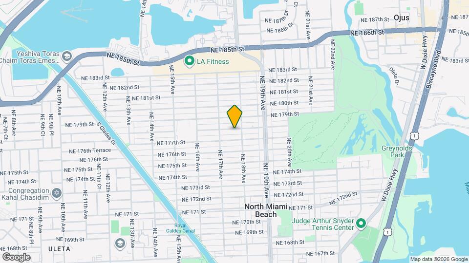 1776 NE 178th St Mapa y Detalles de la Ubicación