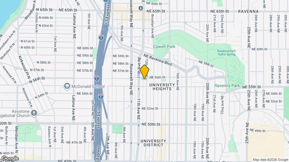 5517 12th Ave NE Map and Location Details