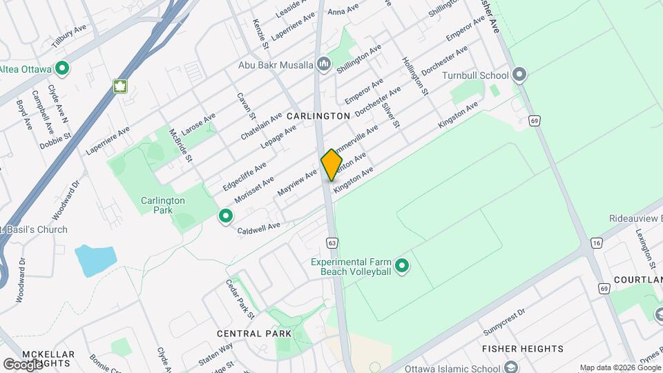 1171 Merivale Rd Map and Location Details