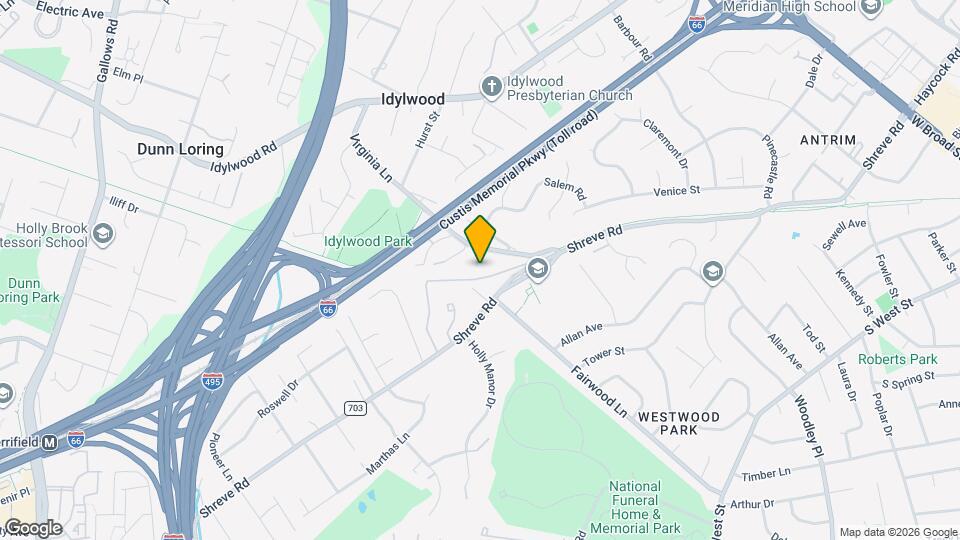 7617 Virginia Ln Map and Location Details