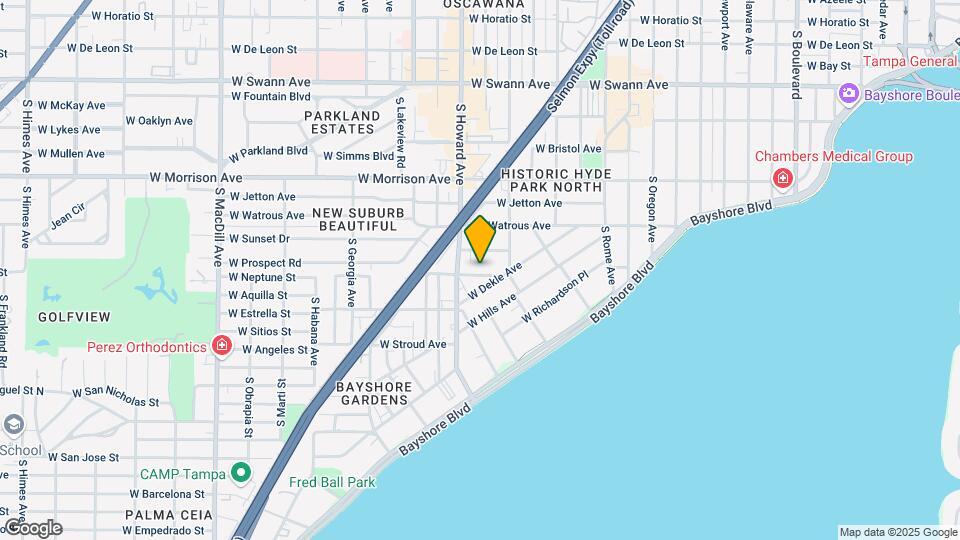 2113 W Southview Ave Map and Location Details