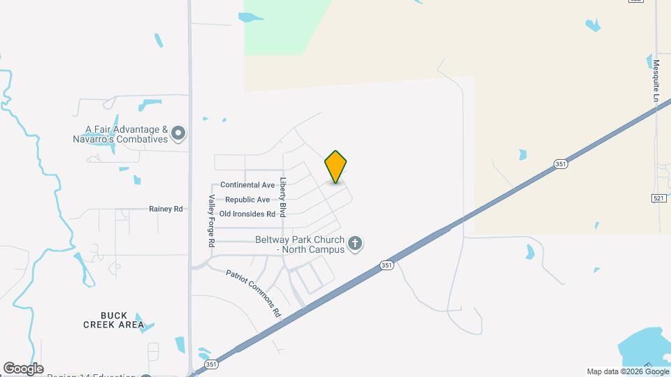 2626 Old Ironsides Rd Map and Location Details