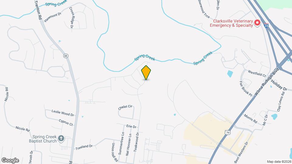 2897 Teakwood Dr Map and Location Details