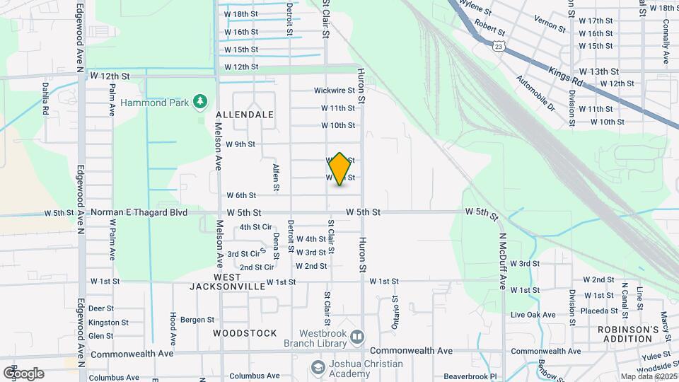 2853 6th St W Map and Location Details