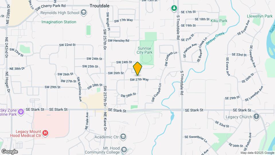 603 SW 27th Way Map and Location Details