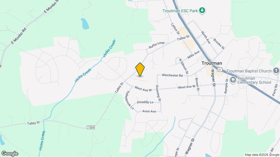 123 Garden St Map and Location Details