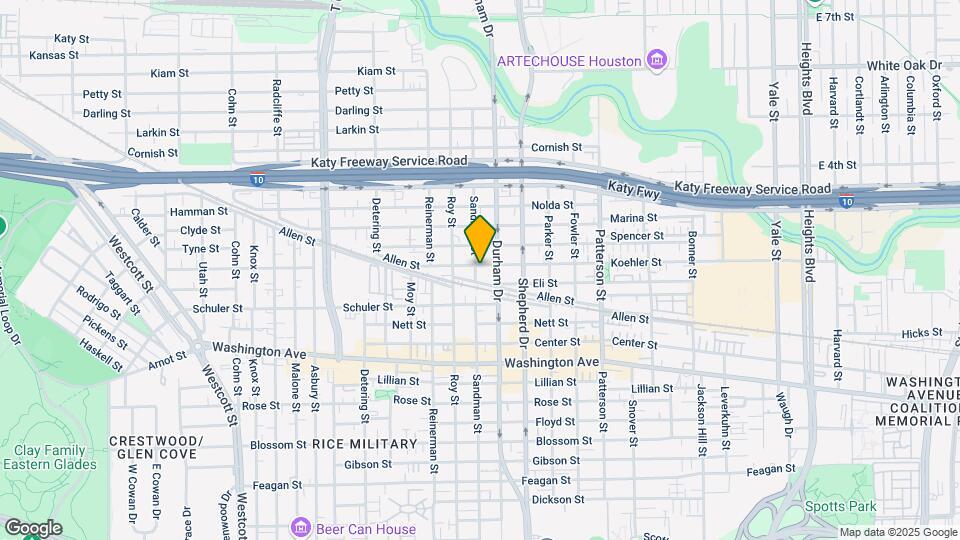 4921 Maxie St Map and Location Details