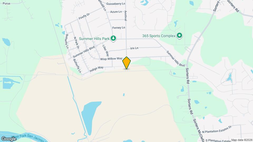 23431 Hill Rd Map and Location Details