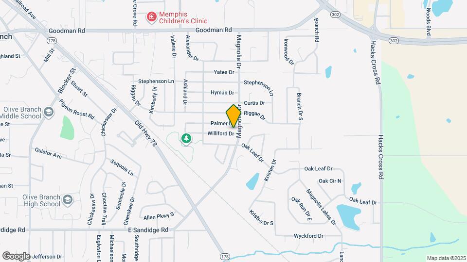 10262 Williford Dr Map and Location Details