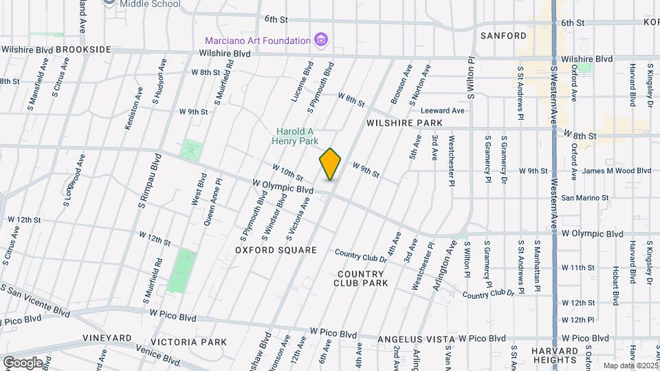 959 Crenshaw Blvd, Unit 103(122B) Map and Location Details