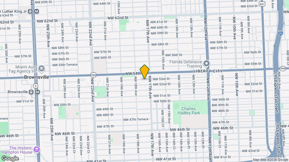 1736 NW 53rd St Map and Location Details