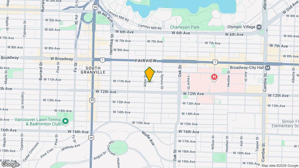 1176 11th Av W Map and Location Details
