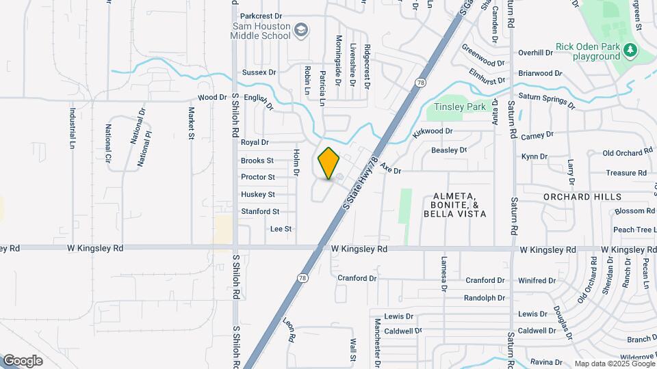 2821 Wimbledon Ct Map and Location Details