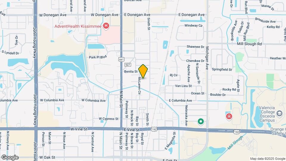 Kissimmee Court Apartments Mapa y Detalles de la Ubicación
