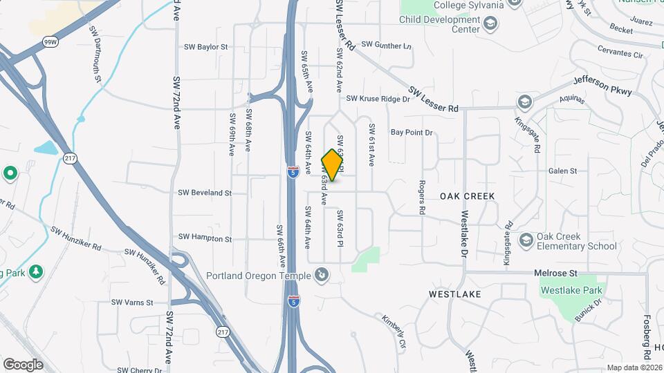 6269 SW Southwood Dr Map and Location Details