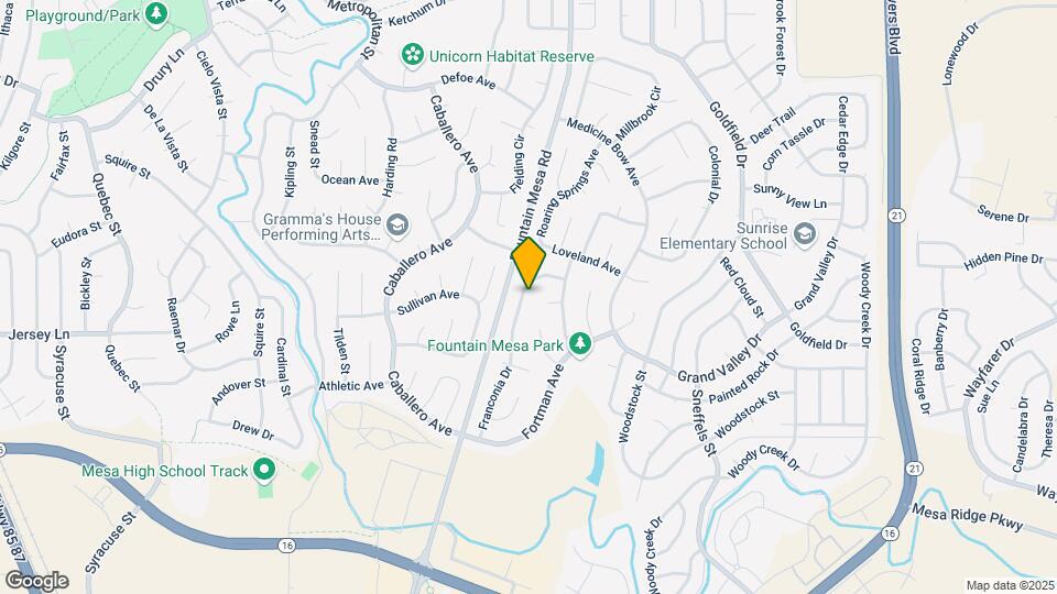 7215 Franconia Dr Map and Location Details