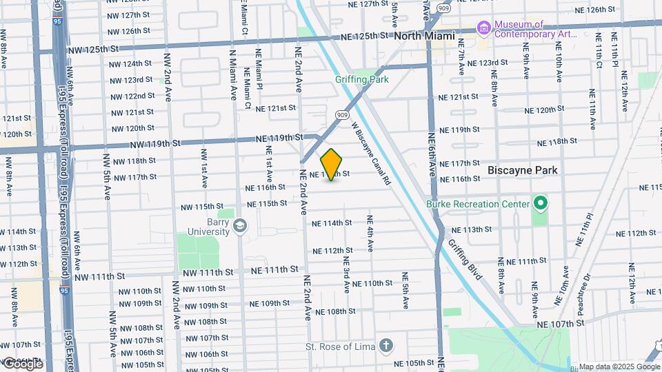 265 NE 116th St Map and Location Details