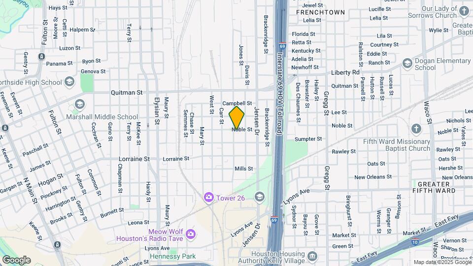 2018 Stevens St Map and Location Details